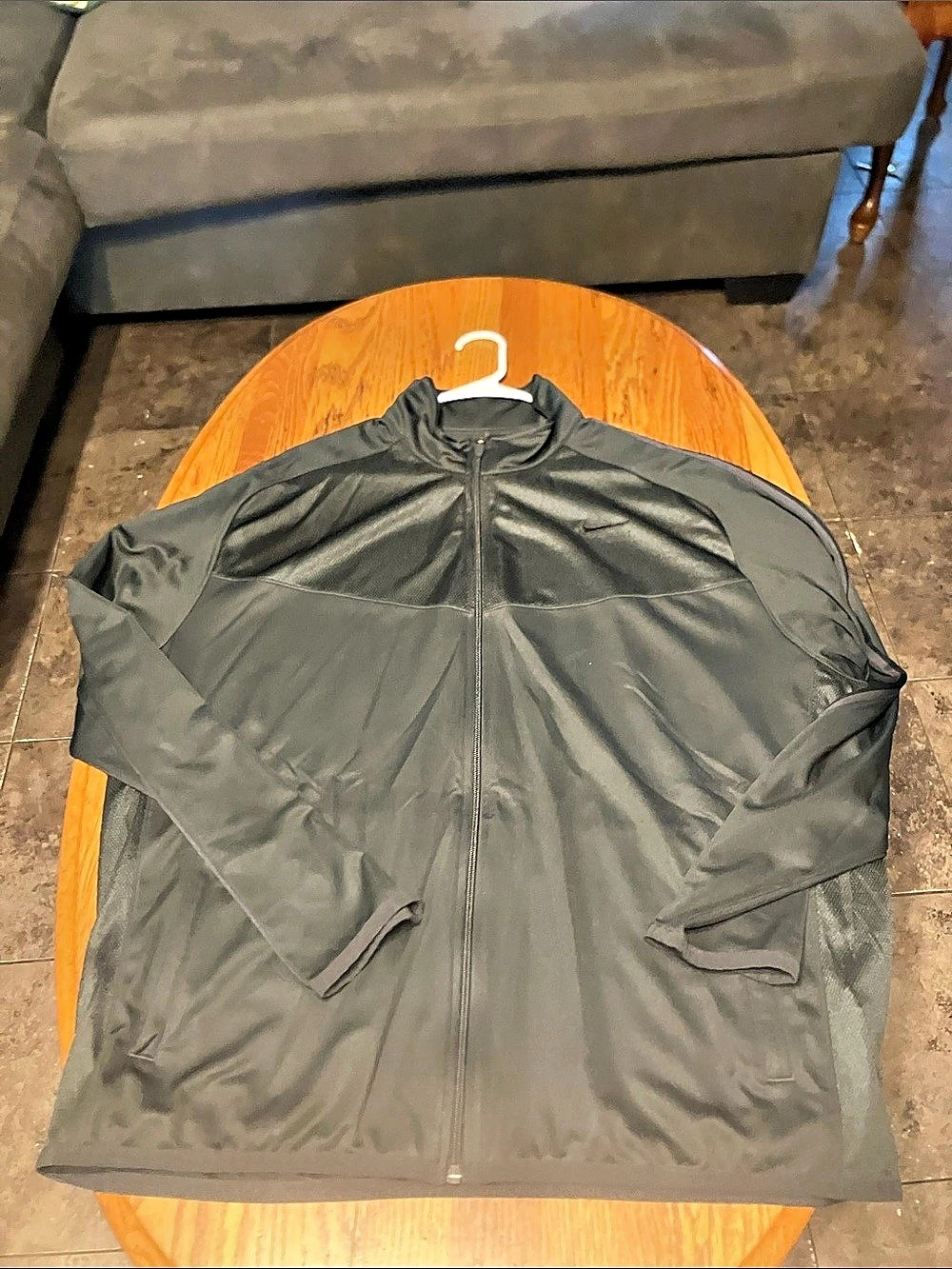 Nike Dri-FIT Full-Zip Track Jacket Men's Black Jacket XXL